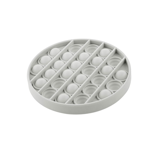 Sensory toy Pop It Akuku circle grey