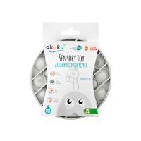 Sensory toy Pop It Akuku circle grey