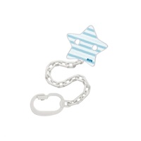 NUK pacifier chain blue