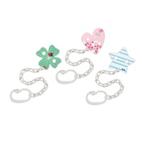 NUK pacifier chain blue