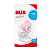 NUK pacifier chain blue