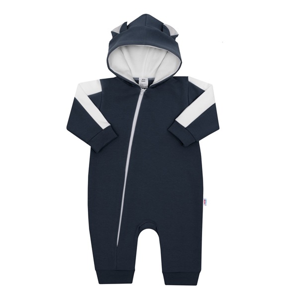 Baby tracksuit New Baby The Best graphite, size 62 (3-6m)