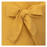 Muslin Lace-up Wrap New Baby Mustard