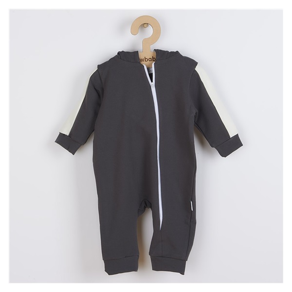 Baby tracksuit New Baby The Best graphite, size 74 (6-9m)