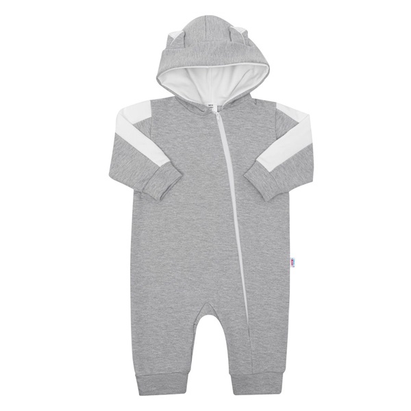 Baby tracksuit New Baby The Best grey, size 80 (9-12m)