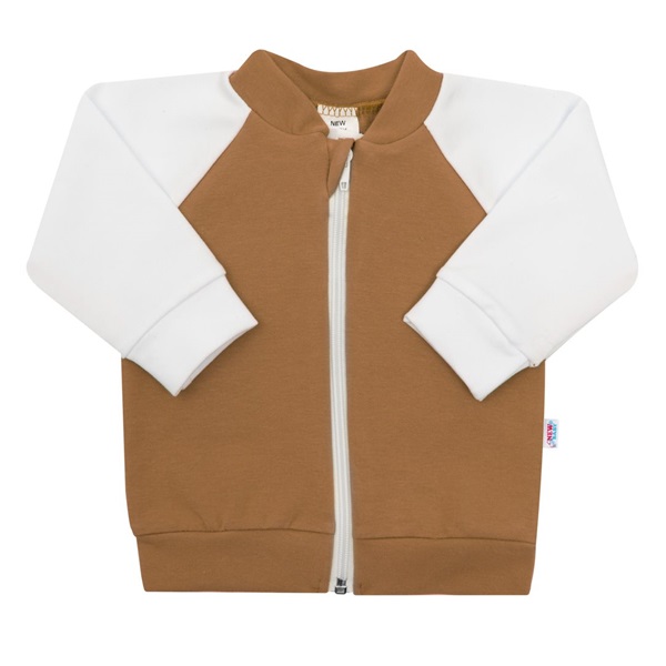 Baby Sweatshirt New Baby The Best brown, size 74 (6-9m)