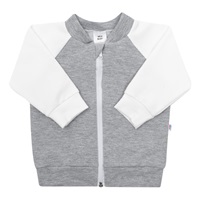 Baby Sweatshirt New Baby The Best grey, size 92 (18-24m)