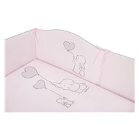 3-piece bed linen Belisima Amigo 100/135 pink