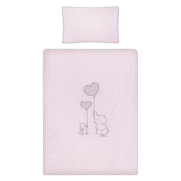 3-piece bed linen Belisima Amigo 90/120 pink