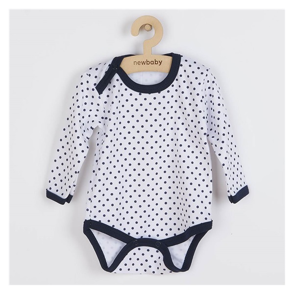 Baby body New Baby Classic II polka dots, size 50