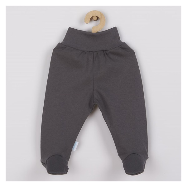 New Baby Classic II baby onesies dark grey, size 68 (4-6m)