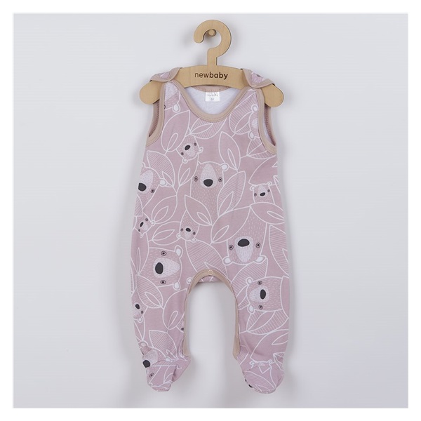 Baby onesies New Baby BuBu pink, size 62 (3-6m)