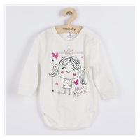 2-Piece Cotton Set New Baby Funny Cream and Pink, size 86 (12-18m)