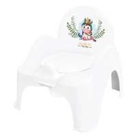 Baby potty with lid Wild & Free unicorn white