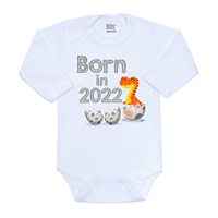 Body s potiskem New Baby Born in 2022 dinosaurus