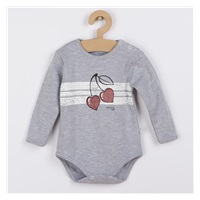 Kojenecké body s dlouhým rukávem Koala Cherry