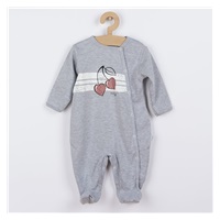 Baby cotton jumpsuit Koala Cherry, size 62 (3-6m)