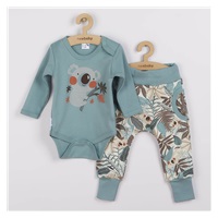 2 Piece Cotton Set New Baby Rebel mint, size 80 (9-12m)