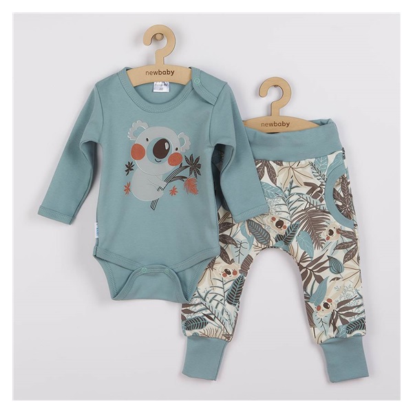 2 Piece Cotton Set New Baby Rebel mint, size 80 (9-12m)