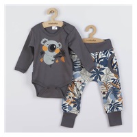 2-Piece Cotton Set New Baby Rebel graphite, size 86 (12-18m)