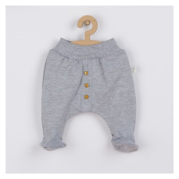 Koala Wild Bear Baby Cotton Semi-socks, size 56 (0-3m)