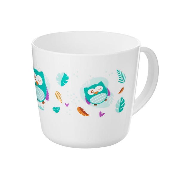 Akuku 250 ml owl mug with ear