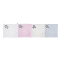 Baby towel with washcloth Koala Foxy white