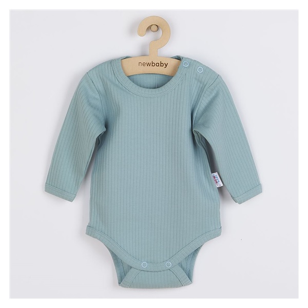 Body s dlouhým rukávem New Baby Practical zelené