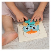 Akuku Owl wooden puzzle