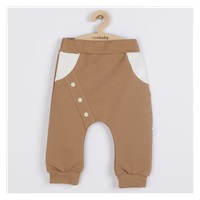 Baby Cotton Sweatpants New Baby The Best Brown, size 56 (0-3m)