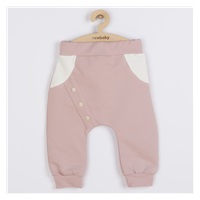 New Baby The Best Pink Cotton Baby Sweatpants, size 86 (12-18m)
