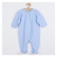 New Baby Sweetie Blue Cotton Infant Jumpsuit, size 68 (4-6m)