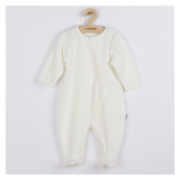 New Baby Sweetie Vanilla Cotton Baby Jumpsuit, size 68 (4-6m)