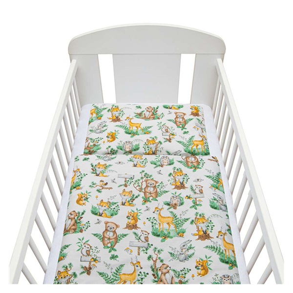 2-piece bedding New Baby 100/135 cm animals in the forest