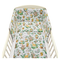 3-piece bedding New Baby 90/120 cm animals in the forest