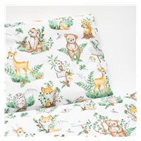 3-piece bedding New Baby 90/120 cm animals in the forest
