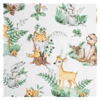 3-piece bedding New Baby 90/120 cm animals in the forest