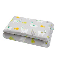 2-piece bedding New Baby 90/120 cm llama grey