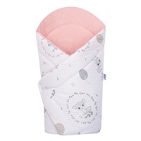 Baby wrap New Baby Deer grey-pink