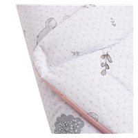 Baby wrap New Baby Deer grey-pink