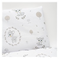 2-part bedding New Baby 90/120 cm Deer grey