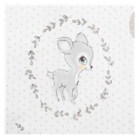 3-piece bedding New Baby 100/135 cm Deer grey-pink