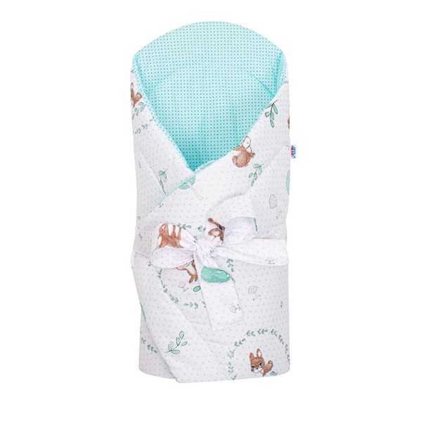 Wrap with coconut reinforcement and bow New Baby Deer mint