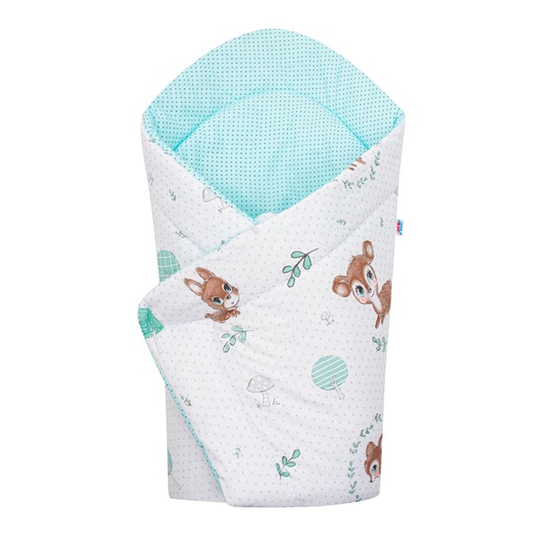 Baby wrap New Baby Deer mint