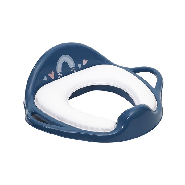 Baby toilet seat soft METEO blue