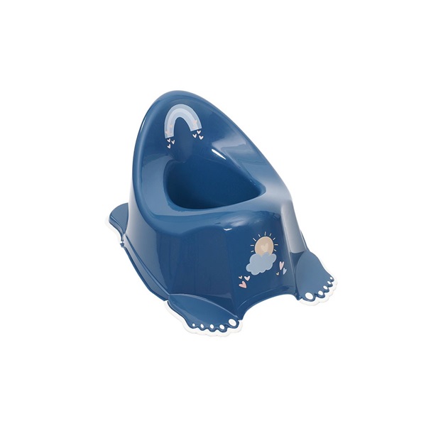 Anti-slip potty METEO blue