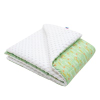Baby blanket with filling New Baby Harmony green 70x100 cm