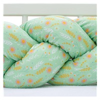 Protective crib mattress cover New Baby Harmony green
