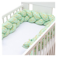 Protective crib mattress cover New Baby Harmony green