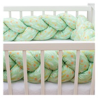 Protective crib mattress cover New Baby Harmony green